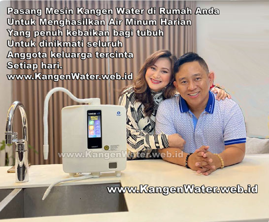 jual mesin air alkali kangen water 